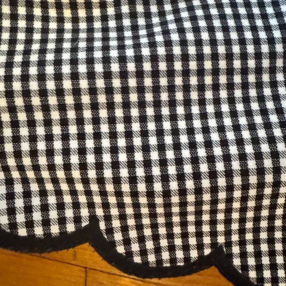 Black and White Kate Spase Gingham Dress - Picture 2 of 2
